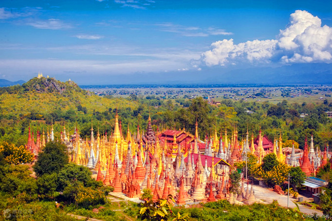 缅甸额布里海滩和维桑海滩,缅甸维桑海滩位置地图