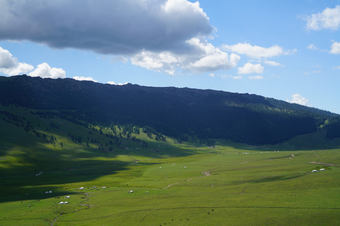 感受大西北的异域风情环疆游结束,南北疆深度游北疆进入南疆