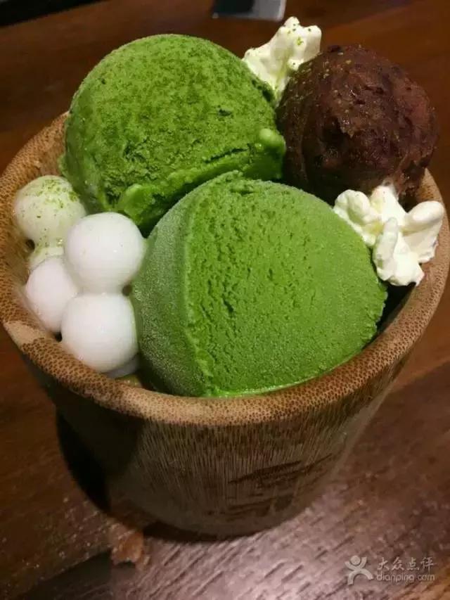 日本京都抹茶冰淇淋,日本超级好吃的抹茶冰淇淋