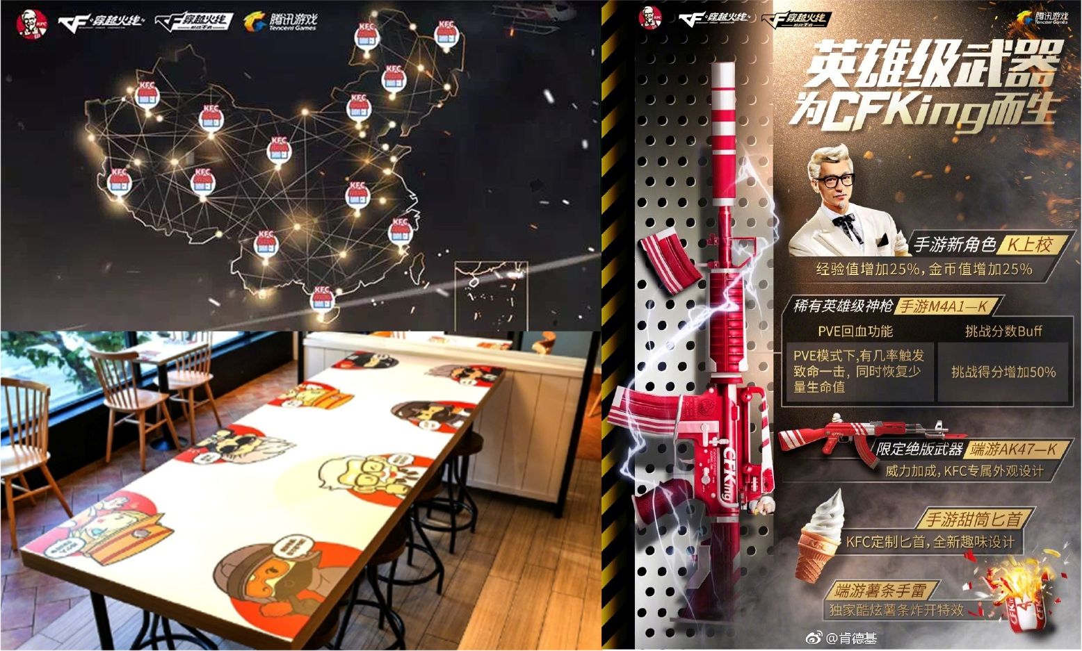 肯德基与穿越火线联动,穿越火线肯德基多少钱