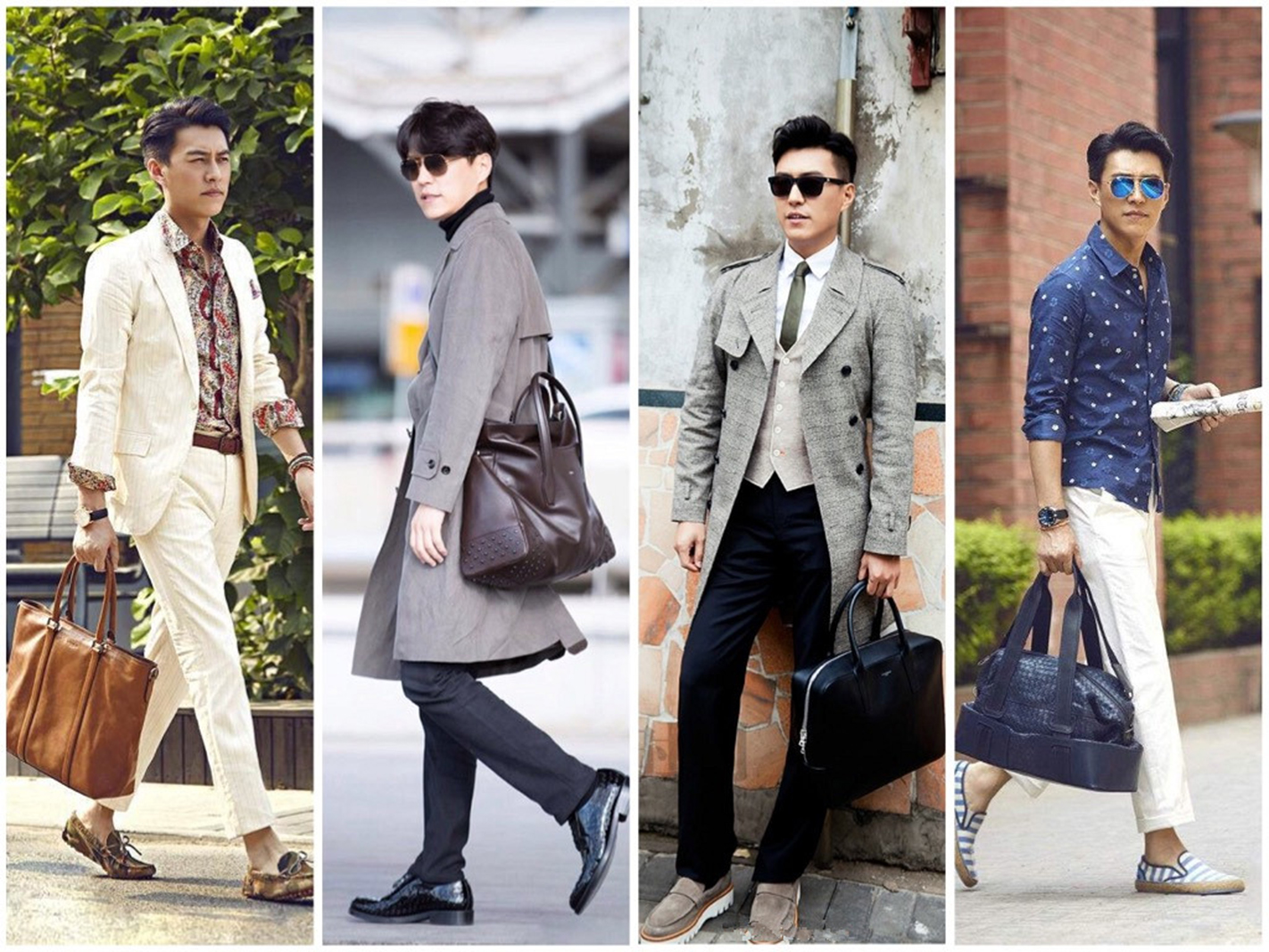 老干部风格男生很有少年感,老干部装男款