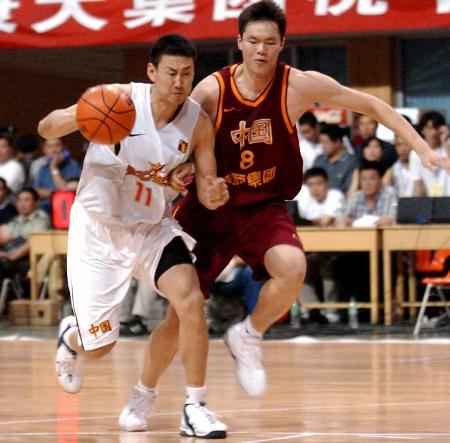 中国男篮球员谁发挥最好,中国篮球红蓝队主教练