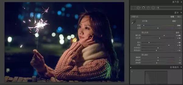 佳能700d怎么调色人像,调色后期教程