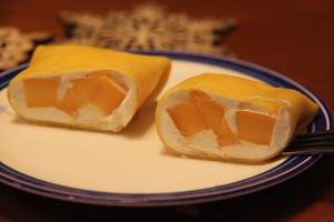 课余时间做个手工,千层和班戟