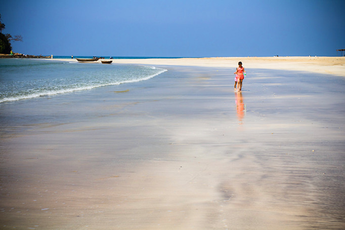 缅甸额布里海滩和维桑海滩,缅甸维桑海滩位置地图