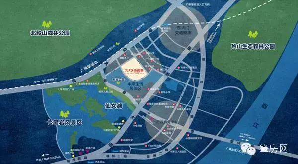 肇庆星湖奥园湖景房,肇庆湖景楼盘