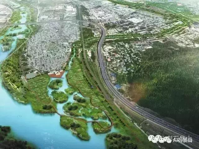 石景山区水系生态景观规划,西水东流简介