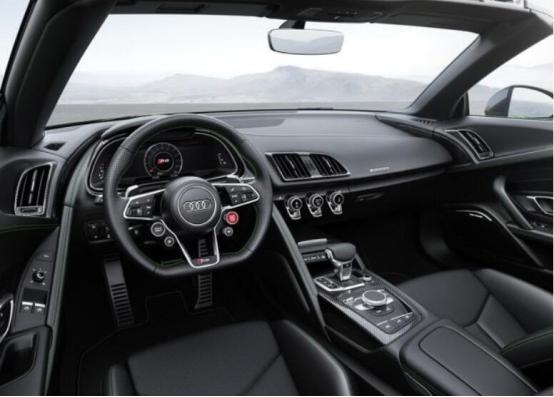奥迪r8v10plus敞篷多少钱,奥迪r8v10实拍外观和内饰详细展示