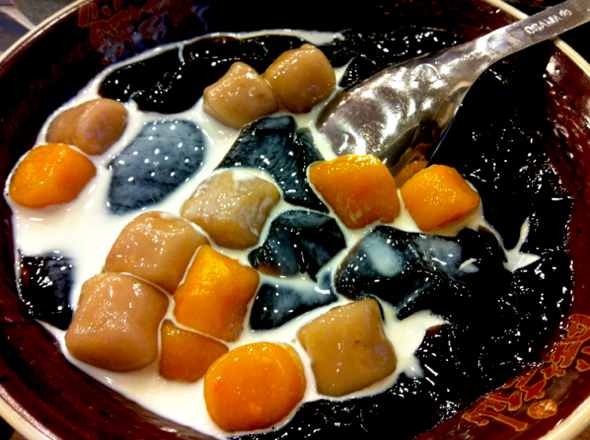 芋圆纯手工无添加鲜芋仙小丸子,软软糯糯香甜可口的芋圆丸子