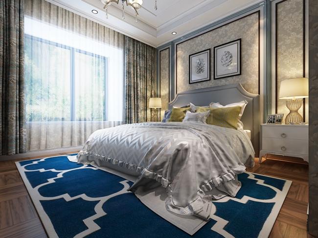 西安140平米轻奢风装修效果图,西安105平中式装修风格效果图