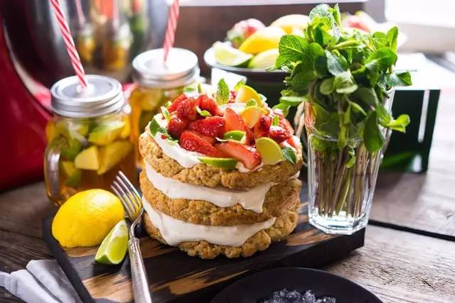 裸蛋糕diy草莓款,diy裸蛋糕