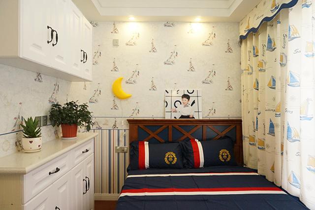 十堰蓝山郡81平美式风格全包花了8万，邻居都说效果很漂亮