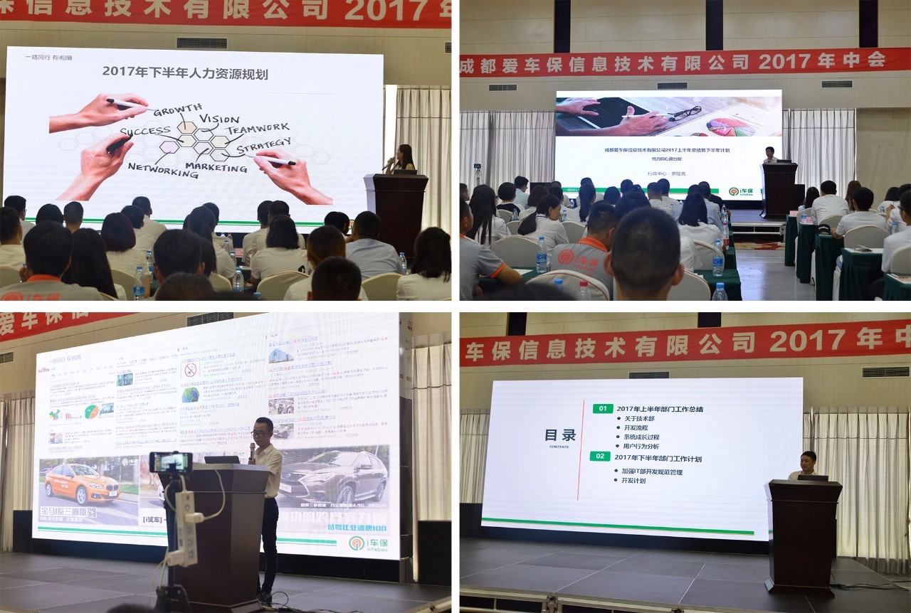 爱车保第一季度总结大会,勠力同行砥砺前行