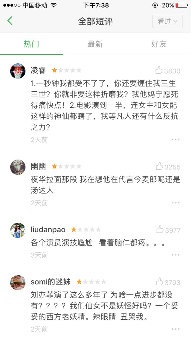 电影《三生三世》怎么样,看过的网友真是攒足了一口恶气