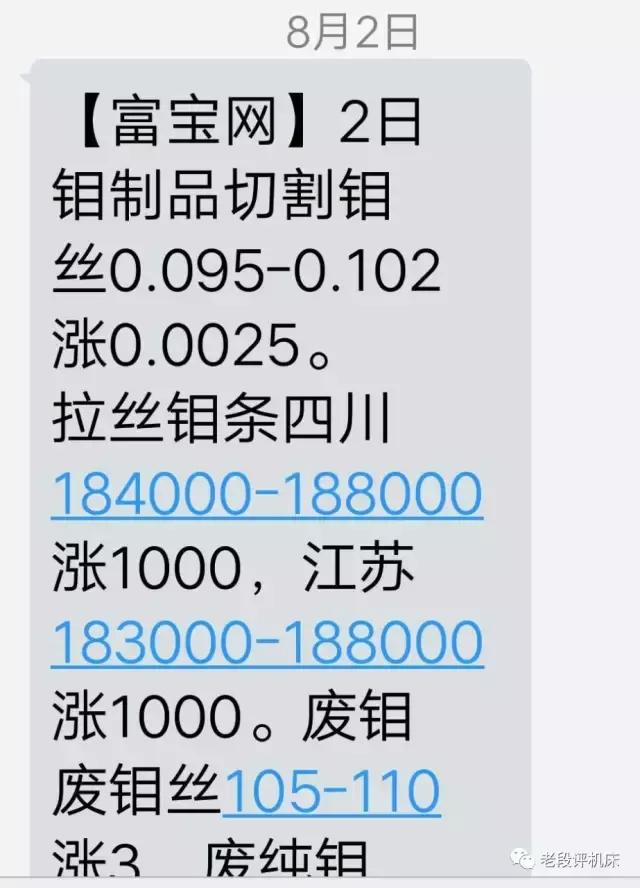 线切割钼丝涨价暴涨原因是什么?|快告诉朋友可减少点损失
