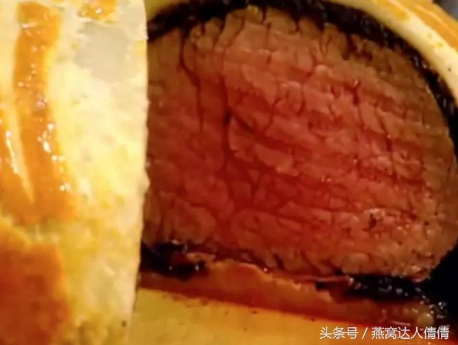 世界最正宗的惠灵顿牛排,法国米其林三星餐厅惠灵顿牛排