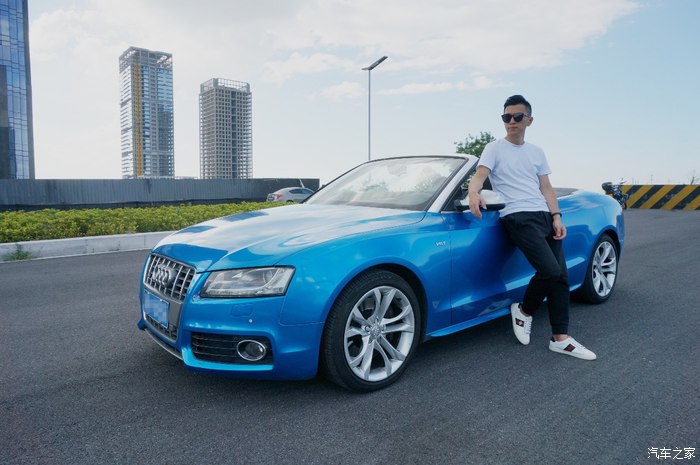 运动感很强新款奥迪s5敞篷版实车,性能和买菜兼顾的2018款奥迪s5