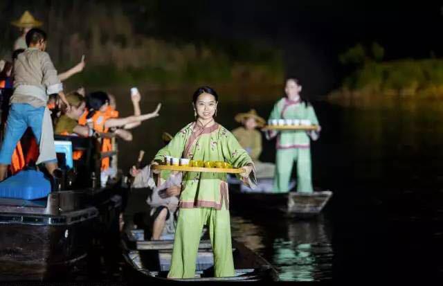 陶渊明桃花源记中的桃源,陶渊明诗中桃花源实景图片