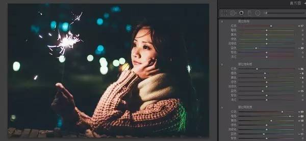 佳能700d怎么调色人像,调色后期教程