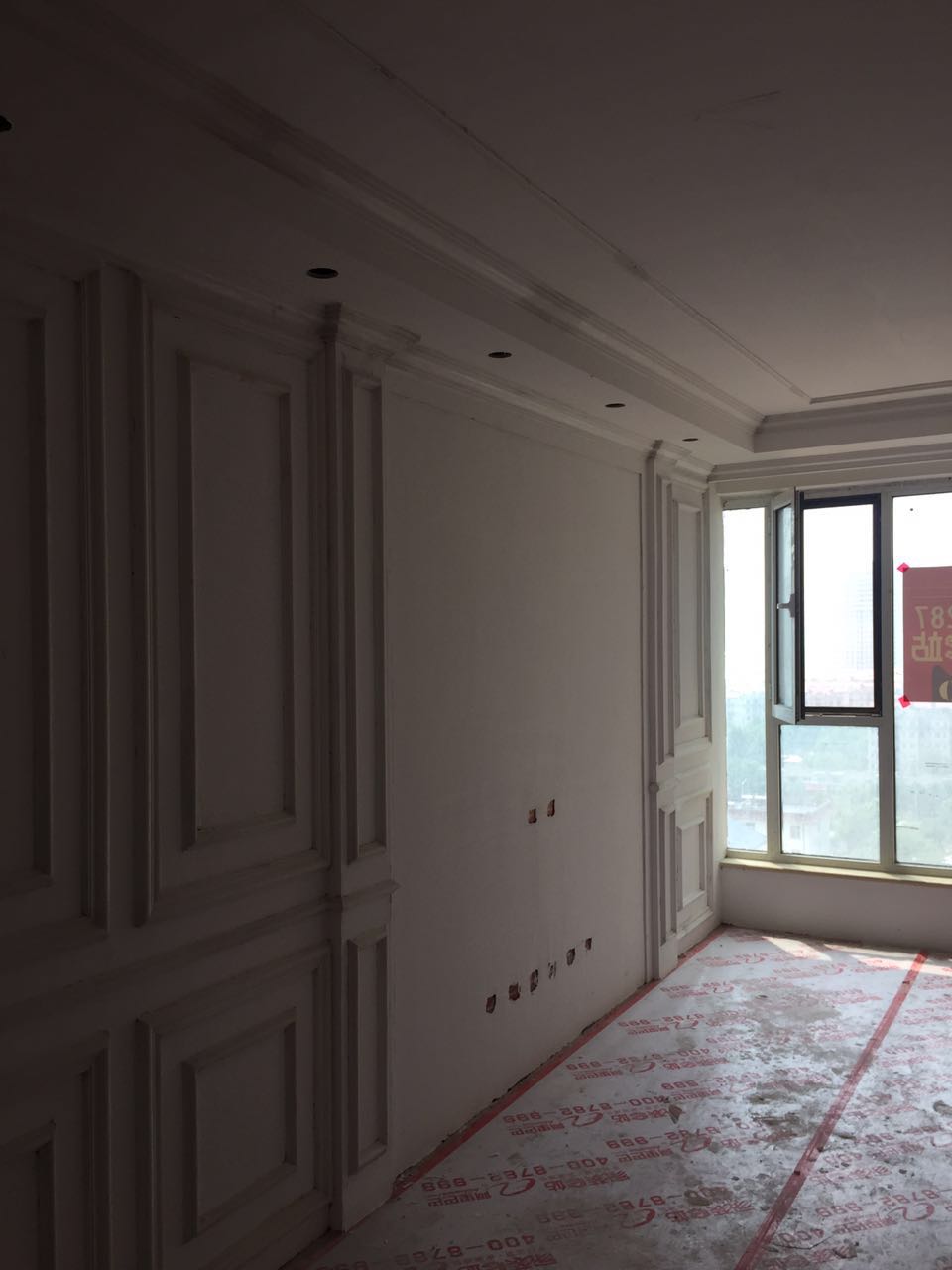 石家*家庄**装e站瑞府美式风装修，邻居都夸好看，纷纷拍照回去照做