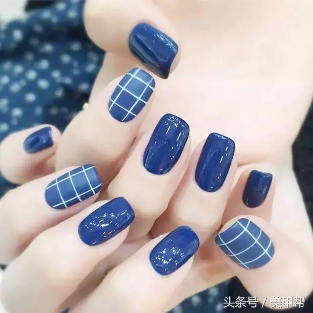 真人美甲款式视频,真实试色美甲