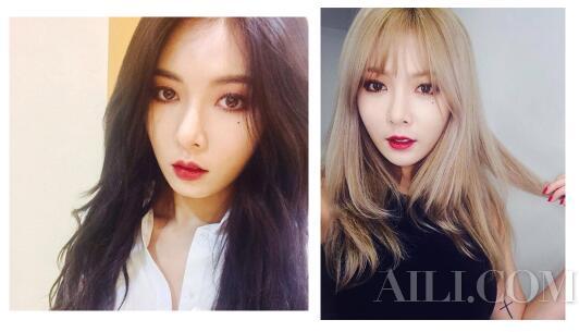 小s彩虹妆容,小s复古妆容