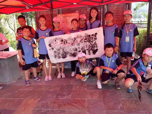 石泉县青少年活动中心参加陕西省校外活动中心传统夏令营活动