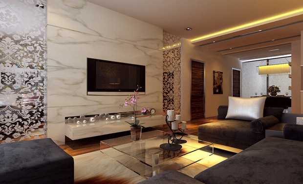 98平米三室一厅简约风装修,98平三室二厅2卫一厨全包装修成本