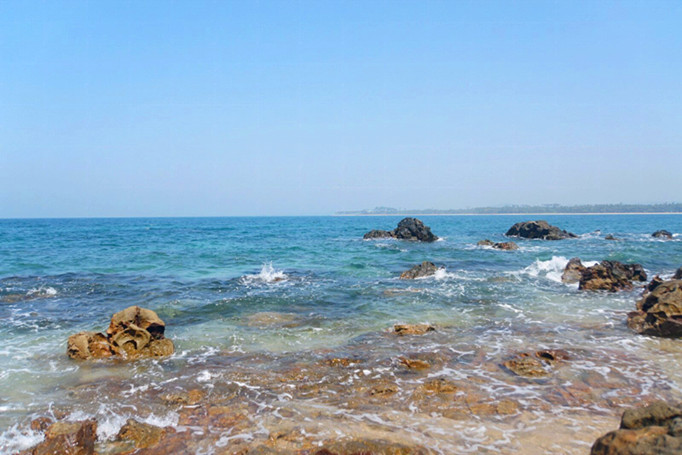 缅甸额布里海滩和维桑海滩,缅甸维桑海滩位置地图