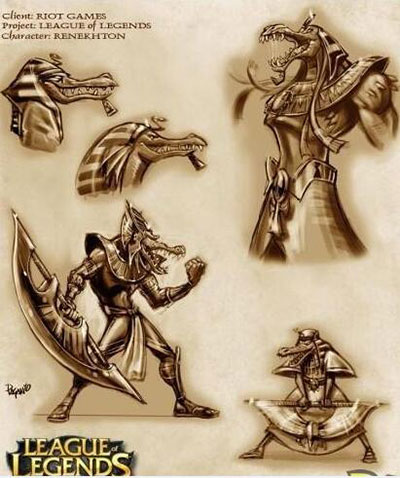 雷克顿和鳄鱼关系有多好,英雄联盟雷克顿海克斯鳄鱼