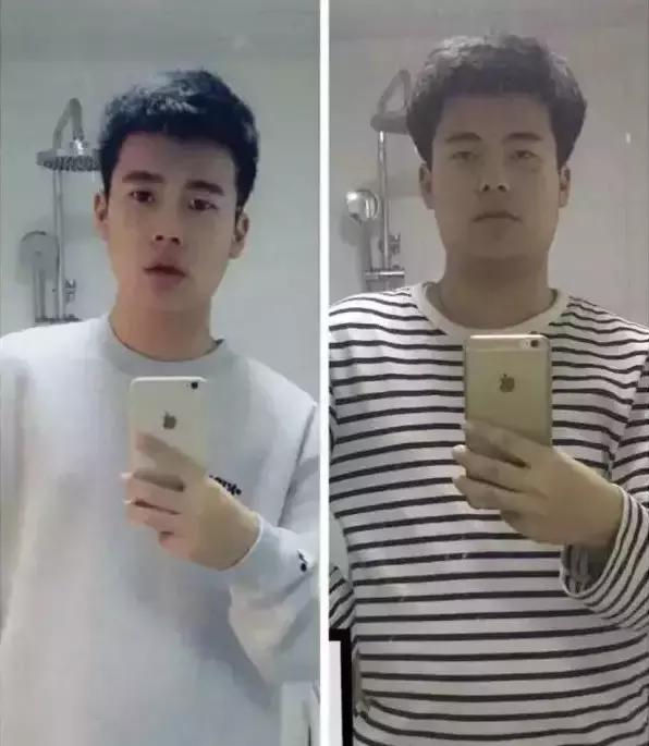 人长胖20斤后对比,长胖20斤会变丑多少