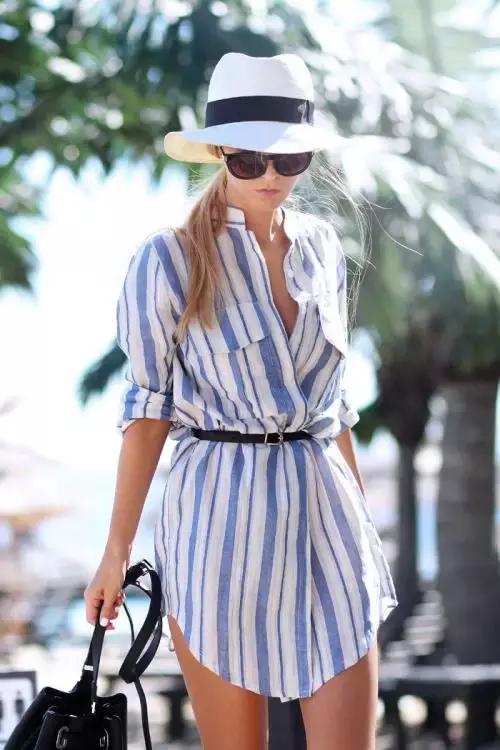 新学的一款腰带系法分享给大家,简单又好看的腰带后背系法