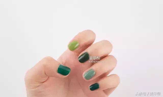 真人美甲款式视频,真实试色美甲