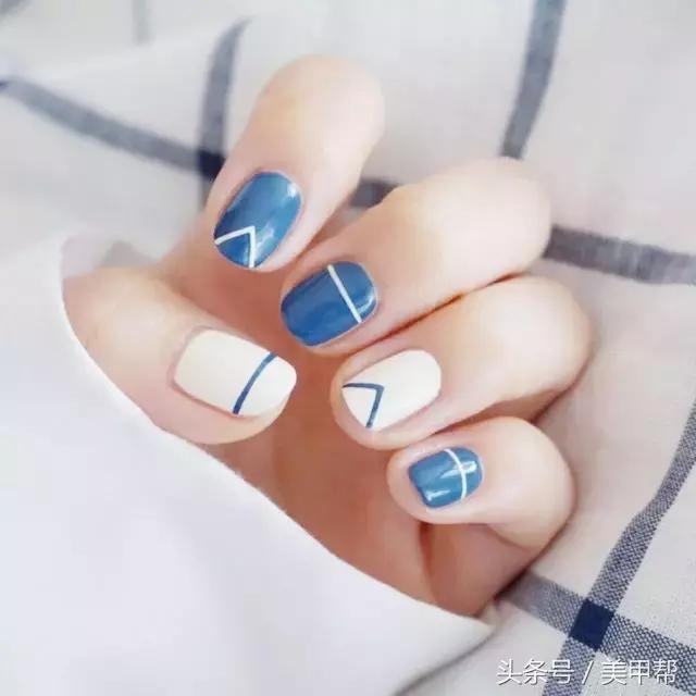 真人美甲款式视频,真实试色美甲