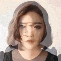 谭松韵小圆脸图,圆脸的谭松韵迷人的短发梨花头