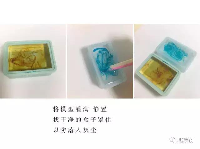 滴胶手工制作教程项链,滴胶水晶教程