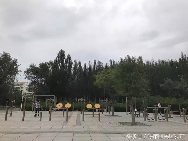 呼和浩特市新钢公园,新钢公园位置