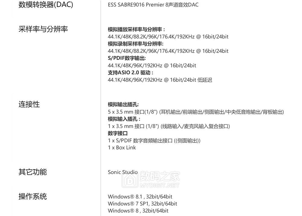 追求音质的声卡,追求高音质声卡