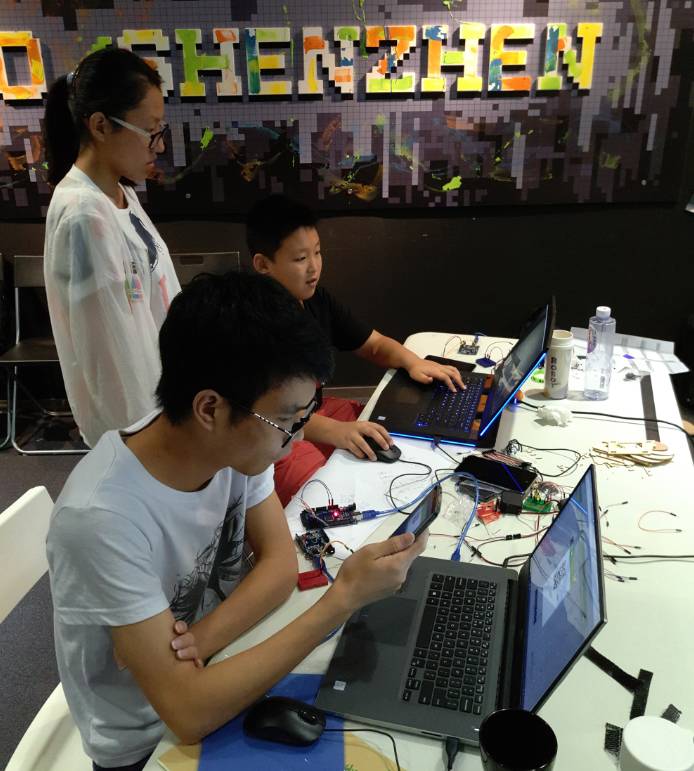 闭门造车主题营回顾——创我所想，看孩子们如何创造智能机器人！