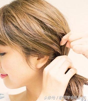 短发扎马尾好看的发型简单,短发发型怎么扎简单好看低马尾