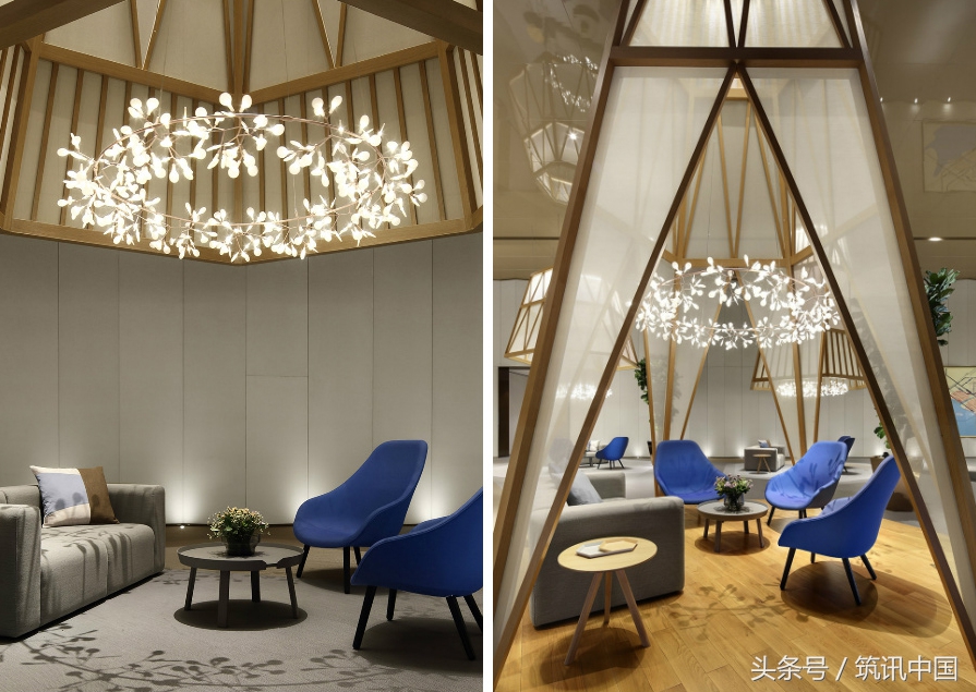 筑讯设计：将“凉亭”置入洽谈区的销售中心——东莞鼎峰悦境