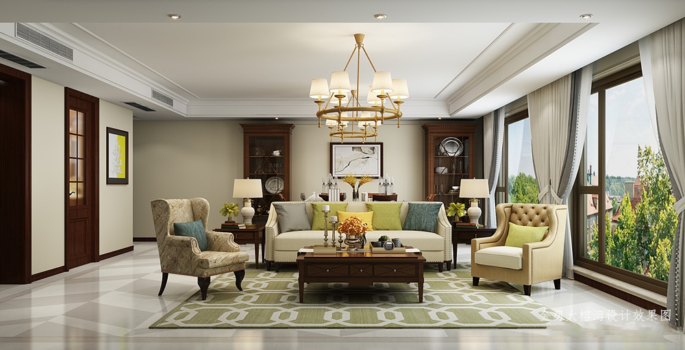 金堂跃层130平轻奢风格装修,成都金房大榕湾