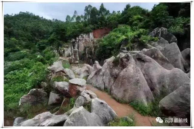 感叹石林的鬼斧神工,感叹云浮