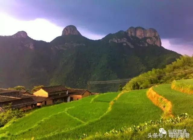 台州的公盂村,浙江省仙居县田市镇公盂村