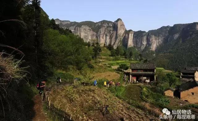 台州的公盂村,浙江省仙居县田市镇公盂村