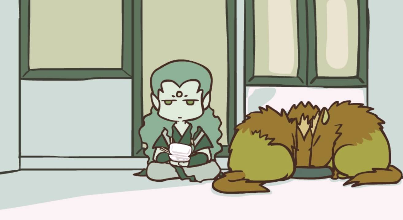 用了6年的时间追了这部动画，但它只更新了26集