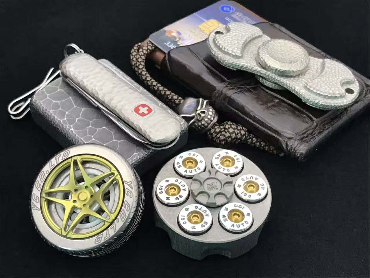 指尖陀螺制作蓝色,如何制作edc指尖陀螺