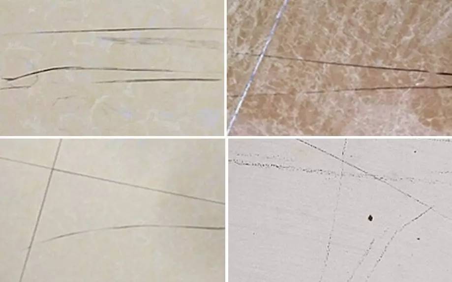 地砖被刮黑了怎么处理,地砖划伤黑色痕迹怎么修复