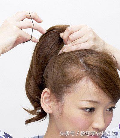 半花苞发型披肩发,想做女神要从头开始