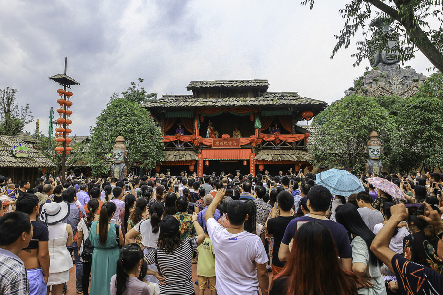 炭河古城亲子游,游炭河古城感想